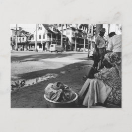 Carte Postale Photo vintage de Paramaribo Suriname