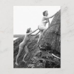 Carte postale photo Vintage Girfriends