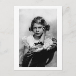 Carte Postale Photo vintage Princesse Elizabeth