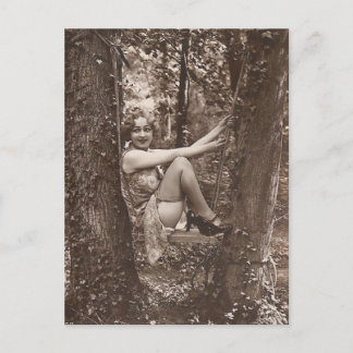 Carte Postale Photo Vintage risqué