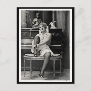 Carte Postale Photo Vintage risqué