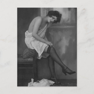 Carte Postale Photo Vintage risqué