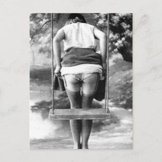 Carte Postale Photo Vintage risqué