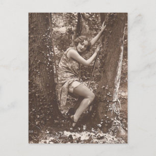 Carte Postale Photo Vintage risqué