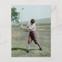 Photo vintage Swing Golfer masculin 1930