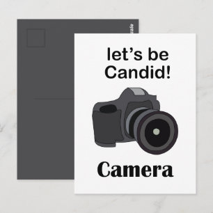 Carte Postale Photographe caméra candide