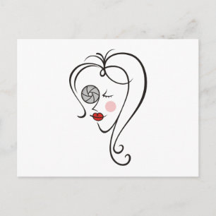 Carte Postale Photographe féminine