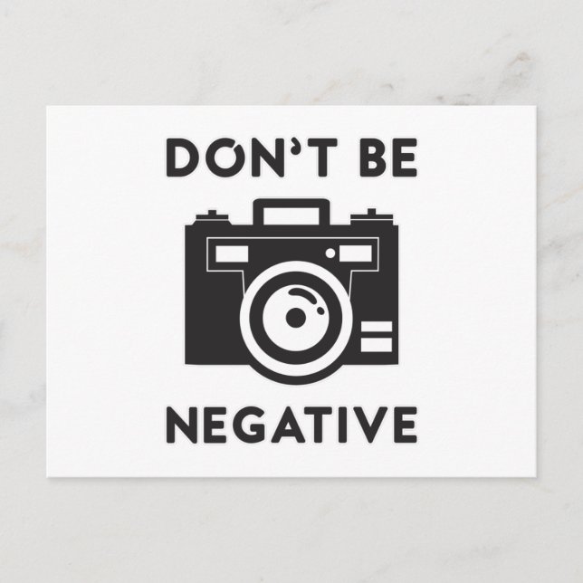 Carte Postale Photographe Lens Camera Venin Idea (Devant)