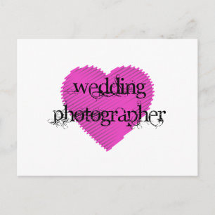 Carte Postale Photographe mariage