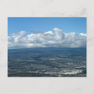 Carte Postale Photographie aérienne d'Oahu Hawaï