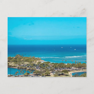 Carte Postale Photographie aérienne d'Oahu Hawaï