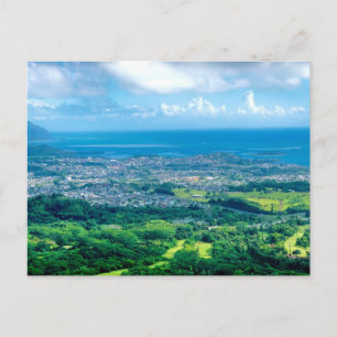 Carte Postale Photographie aérienne d'Oahu Hawaii