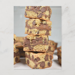 Carte Postale Photographie alimentaire Chip Cookies