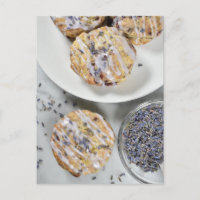 Photographie alimentaire Lavender Blueberry Scones