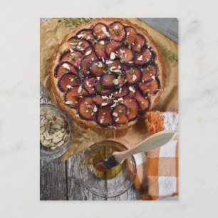 Carte Postale Photographie alimentaire Pâte Frangivolet Plum Hon