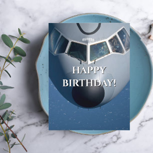 Carte Postale Photographie d'avion, Cool Aviation Anniversaire