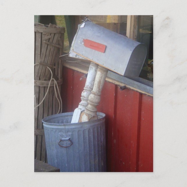 Carte Postale Photographie de "Courrier indésirable" (Devant)