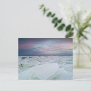 Carte Postale Photographie de paysage arctique gelé   Hiver Natu