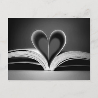 Carte Postale Photographie du livre cardiaque
