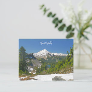 Carte Postale Photographie du paysage du mont Baker