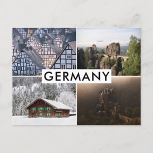 Carte postale photographique allemande