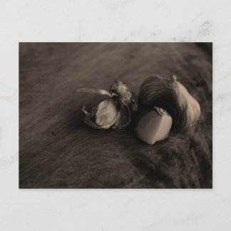 Carte Postale Photos d'Art de l'ail Still Life