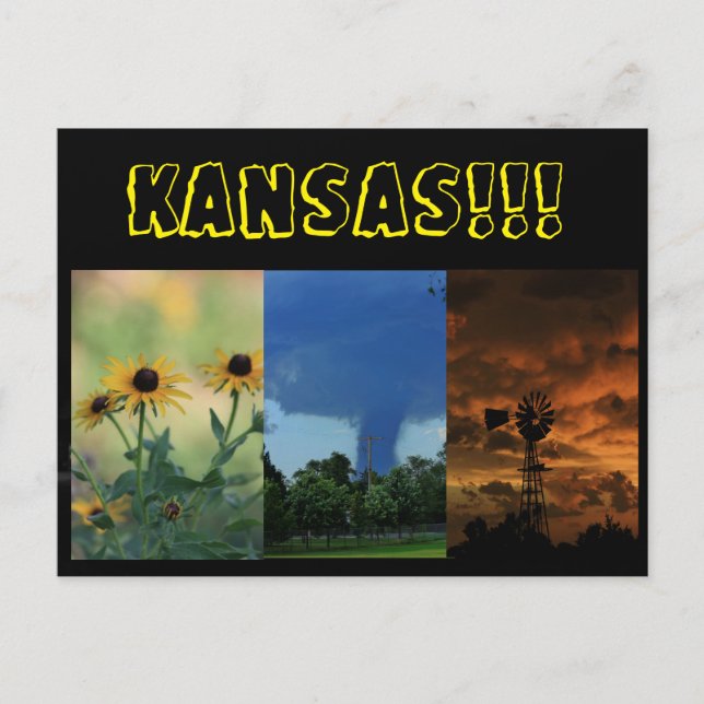 Carte postale Photos Kansas (Devant)