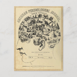 Carte Postale Phrenologie : Se connaître (Carte postale)