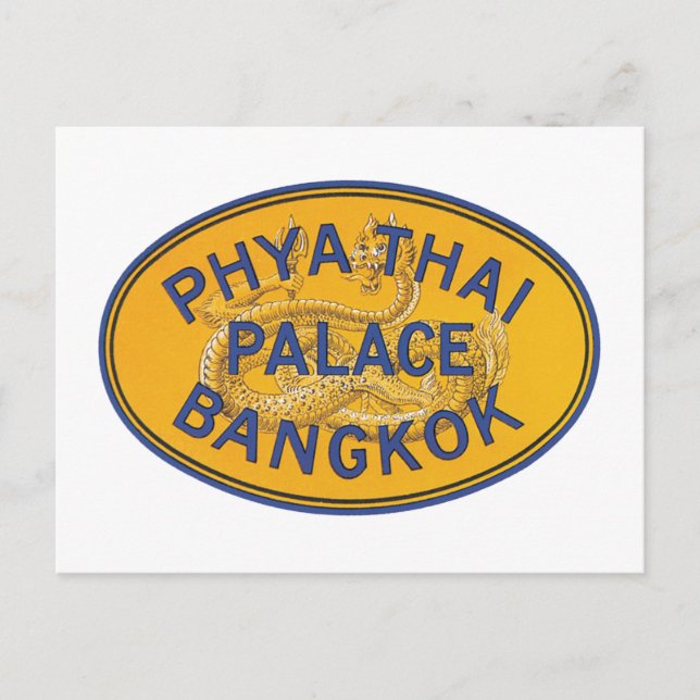 Carte Postale Phya Thai Palace Bangkok (Devant)