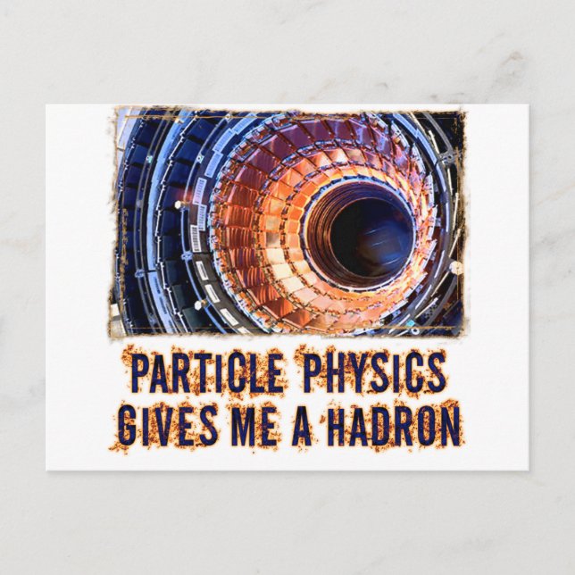 Carte Postale Physique des particules (Devant)