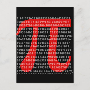 Carte Postale pi