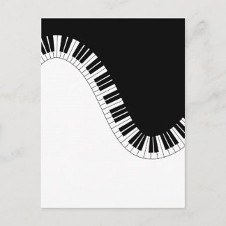 CARTE POSTALE PIANO
