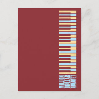 Carte Postale Piano du quatuor à millions de dollars