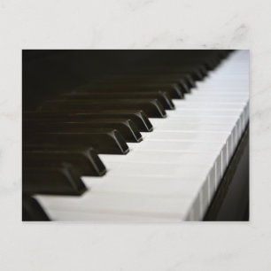 Carte postale Piano Keys