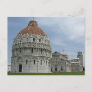 Carte Postale Piazza del Duomo à Pise, Toscane, Italie