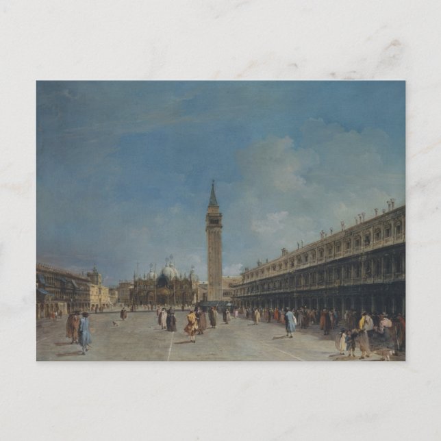 Carte Postale Piazza San Marco (Devant)