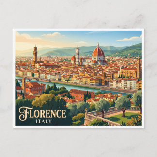Carte Postale Piazzale Michelangelo Florence Italie