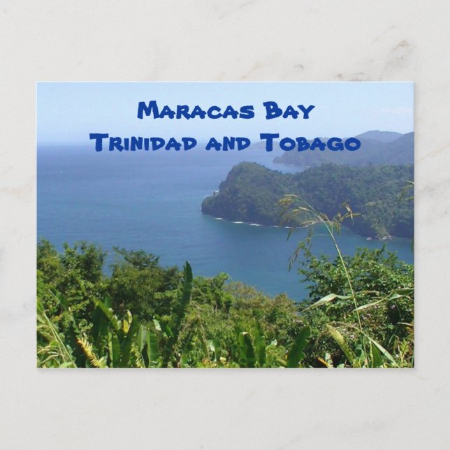 Carte Postale PIC_0031, Baie de Maracas Trinité-et-Tobago (Devant)