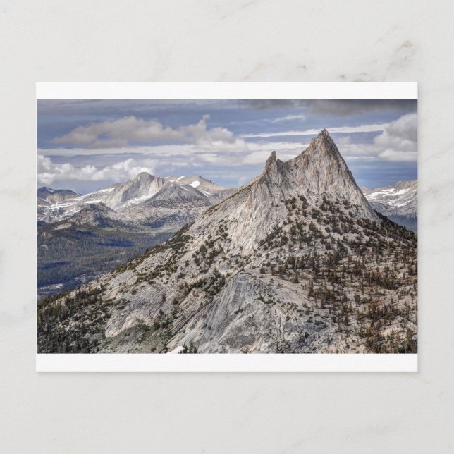 Carte Postale Pic Cathedral et mont Conness (Devant)
