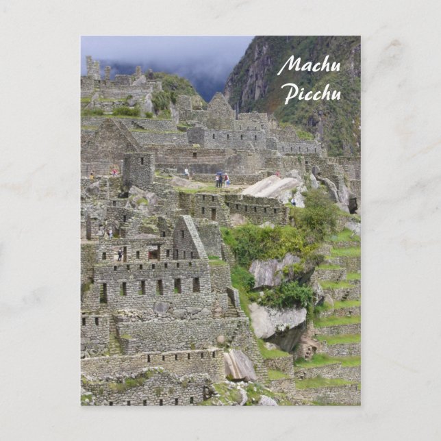 Carte Postale picchu péru (Devant)