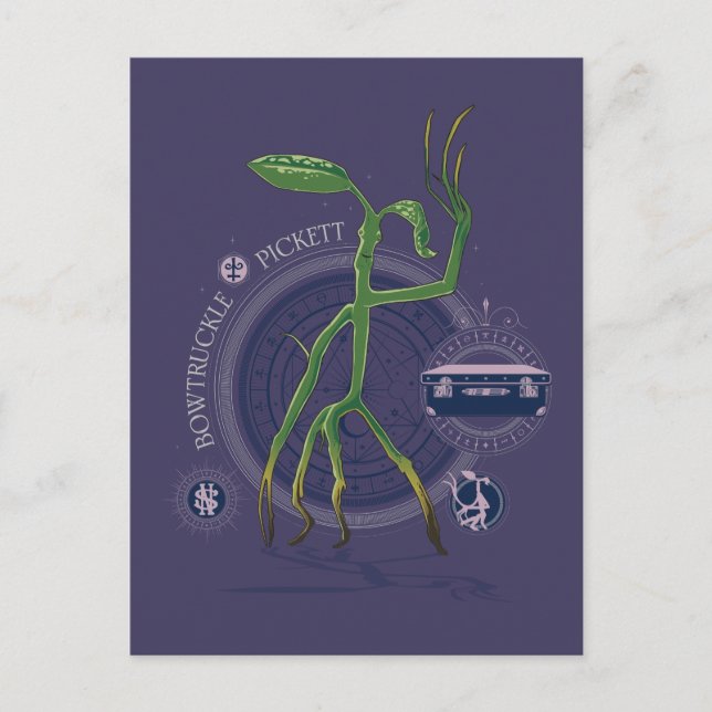 Carte Postale PICKETT™ Le graphique BOWTRUCKLE™ (Devant)