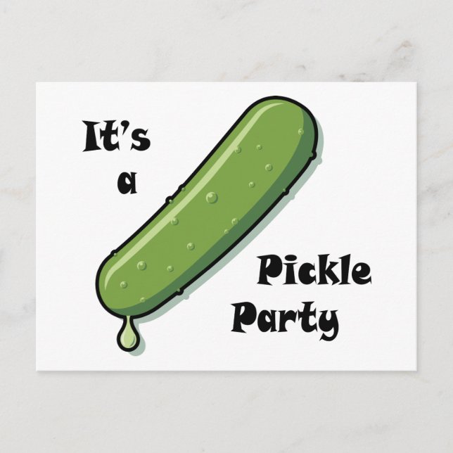 Carte Postale Pickle Party (Devant)