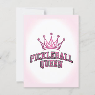Carte postale Pickleball Queen