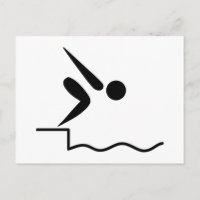 Pictogramme de natation