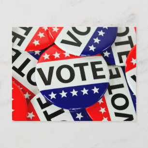 Carte Postale Pièce de vote