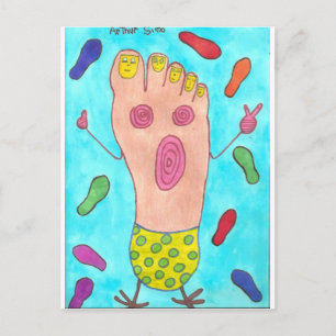 Carte Postale Pied dansant