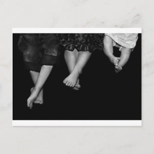 Carte Postale pieds
