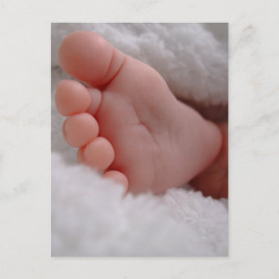 Carte Postale Pieds bébé
