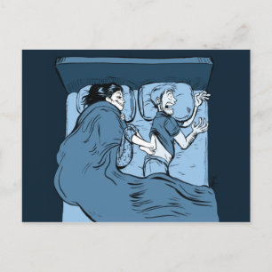 Carte Postale Pieds froids