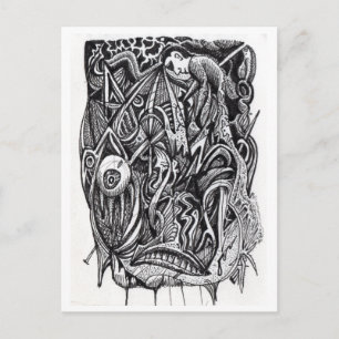 Carte Postale Pierced, par Brian Benson